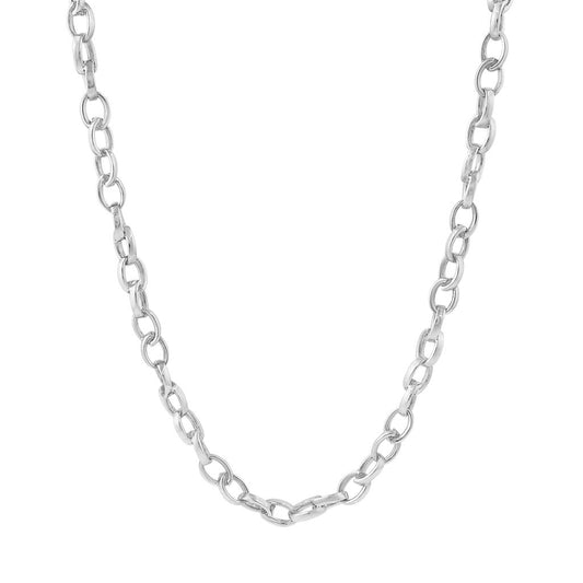 LaViano Fashion Sterling Silver Necklace 32"