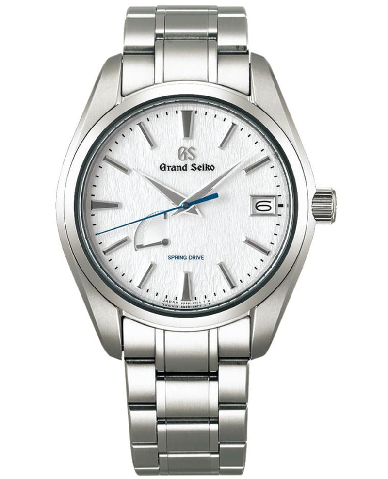 Grand Seiko Hi-Beat Titanium Spring Drive White Dial Snowflake  SBGA211