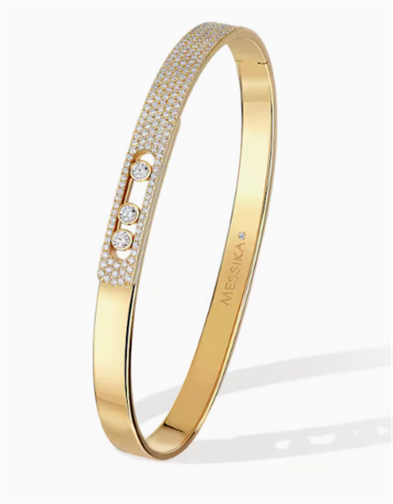 Messika 18K Yellow Gold Diamond Move Noa Bracelet