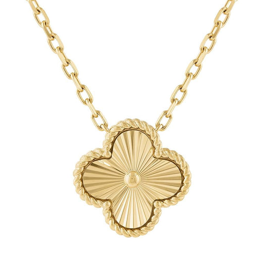 LaViano Fashion 14K Yellow Gold Mother of Pearl Necklace