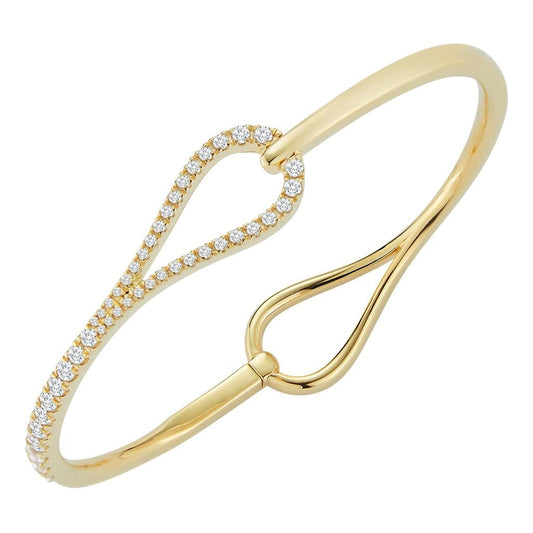 LaViano Fashion 18K Yellow Gold Diamond Bracelet
