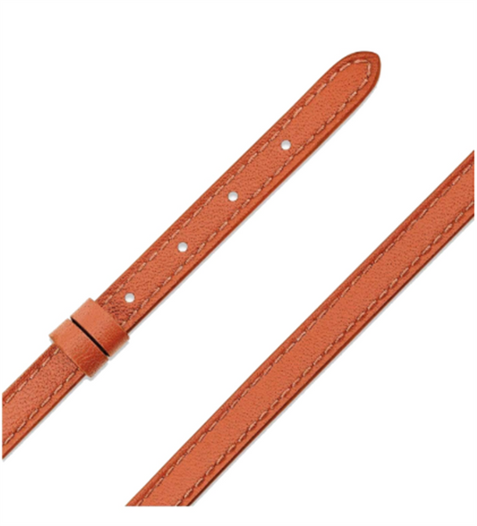 Messika My Move Tangerine Calfskin Leather Bracelet Serial Number F05434