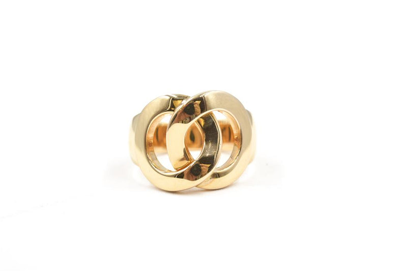 LaViano Fashion 18K Rose Gold Interlocked Ring