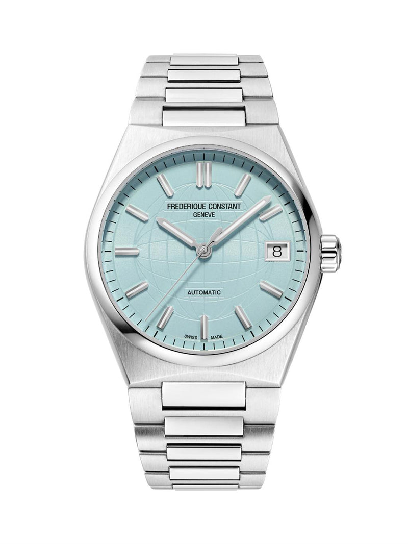Frederique Constant Highlife Ladies Automatic Stainless Steel with Light Blue Dial 34mm