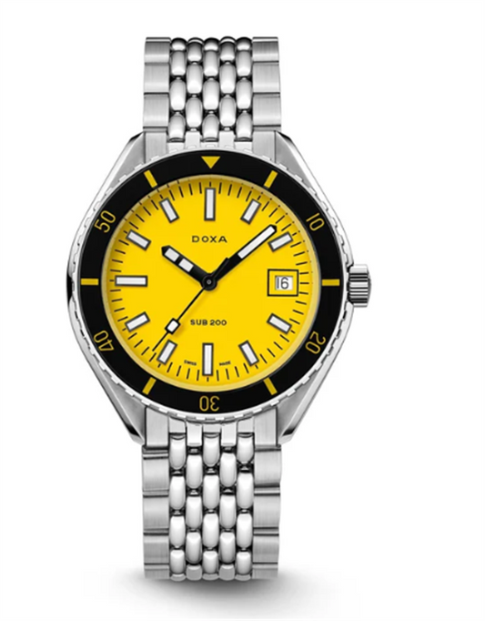 Doxa Sub 200 Divingstar  Yellow Dial 799.10.361.10