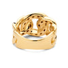 Tirisi Amsterdam Grumetta 18K Yellow Gold Diamond Chain Ring