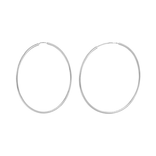 LaViano Fashion 18K White Gold Earrings