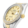 Rolex Datejust 16233 36mm Two Tone Diamond Beze