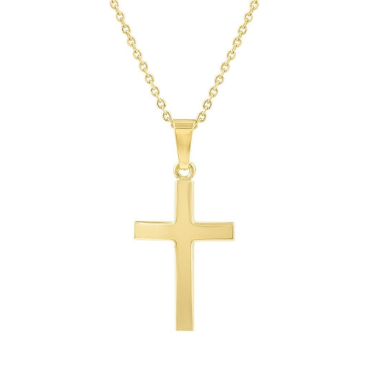 LaViano Fashion 14K Yellow Gold Cross