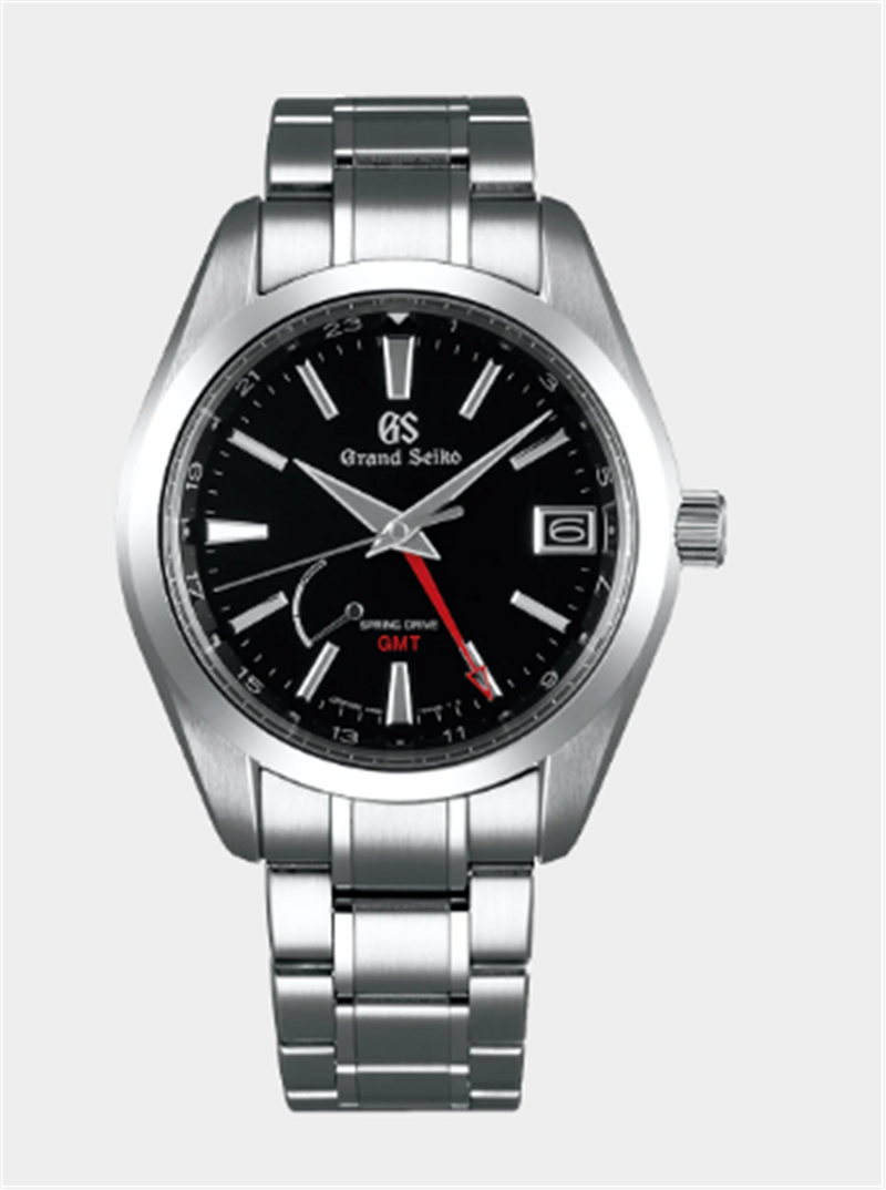 Grand Seiko Heritage Collection Black Dial Spring Drive GMT SBGE211