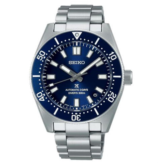 Seiko Prospex Luxe 40mm 1965 Diver Stainless Steel Automatic Blue Dial SPB451