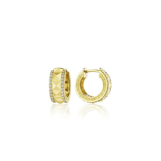 Penny Preville 18K Yellow Gold Diamond Earrings