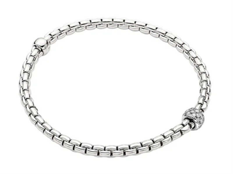 FOPE 18K White Gold Diamond Bracelet Diamonds