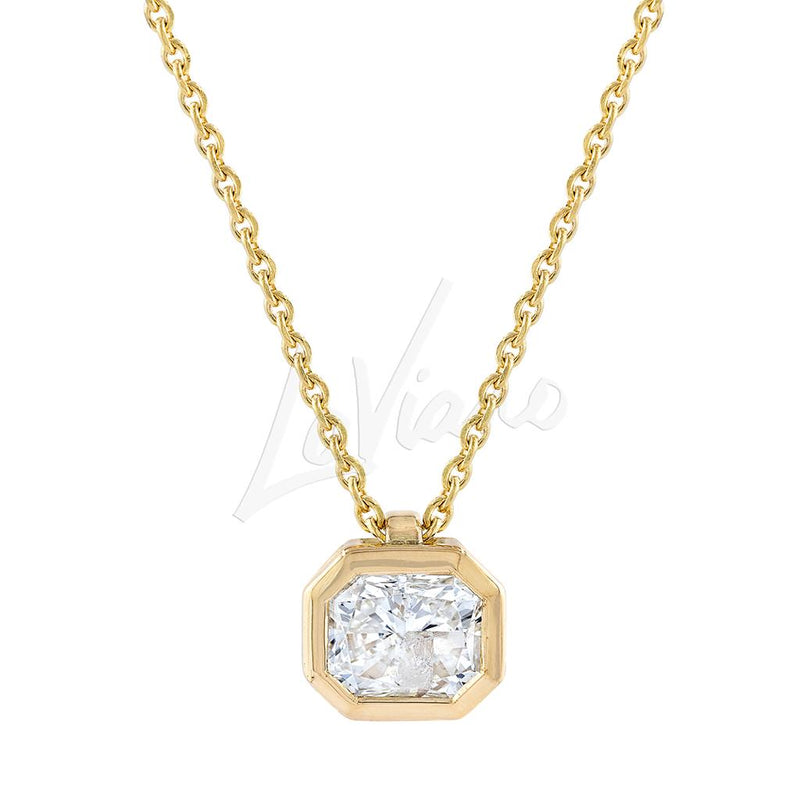 LaViano Fashion 14K Yellow Gold Diamond Pendant