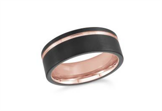LaViano Fashion Tungsten Wedding Band 8MM