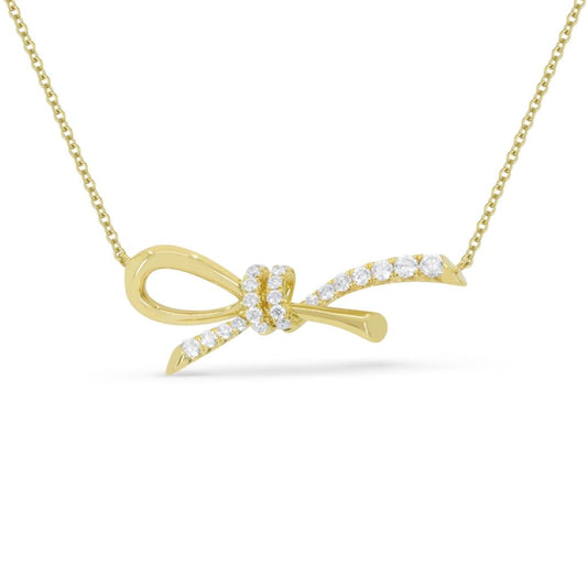 Laviano Fashion 14K Yellow Gold Diamond Pendant