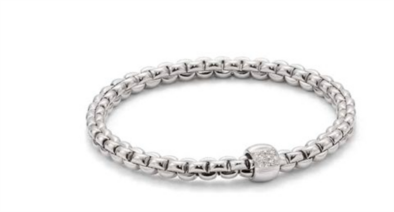 FOPE 18K White Gold Diamond Bracelet