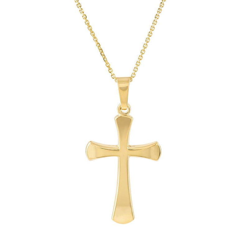 LaViano Fashion 14K Yellow Gold Cross