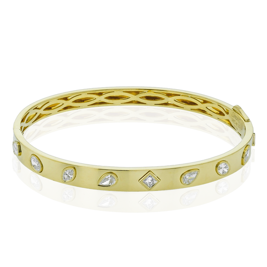 Simon G 18K Yellow Gold Diamond Bracelet