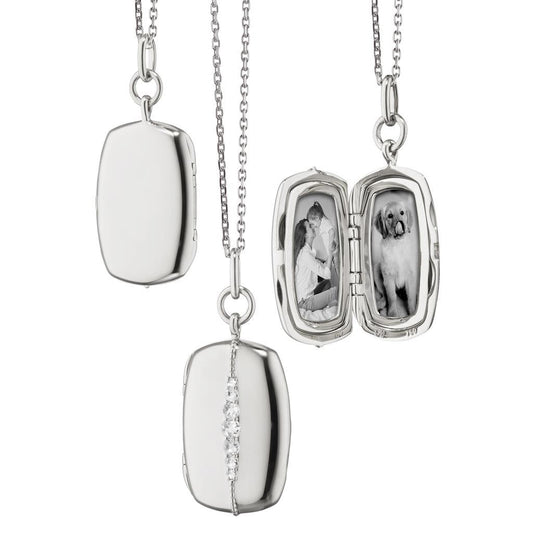 Monica Rich Kosann Sterling Silver Locket