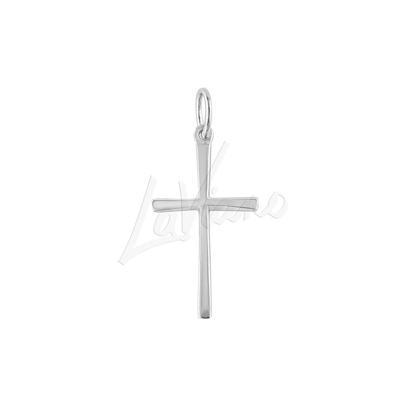 Laviano Fashion Sterling Silver Cross 20X13X1.3MM