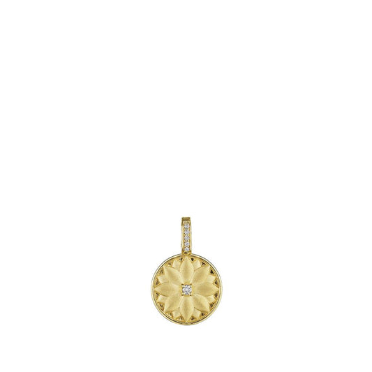 Penny Preville 18K Yellow Gold Diamond Pendant