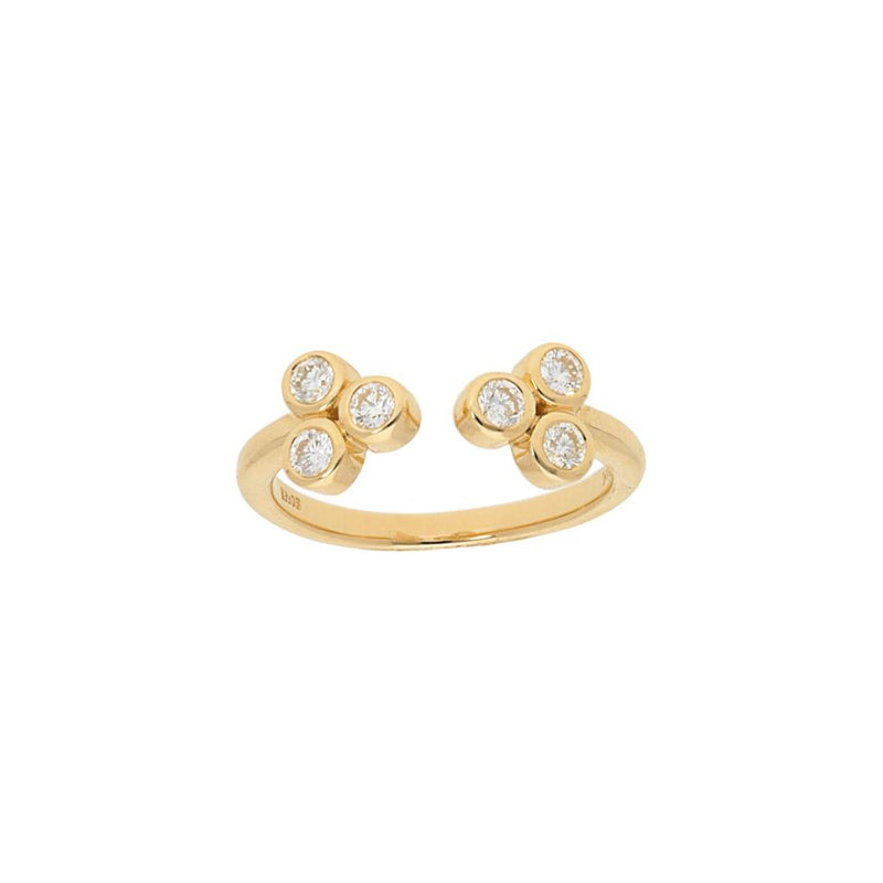 LaViano Fashion 14K Yellow Gold Diamond Rings