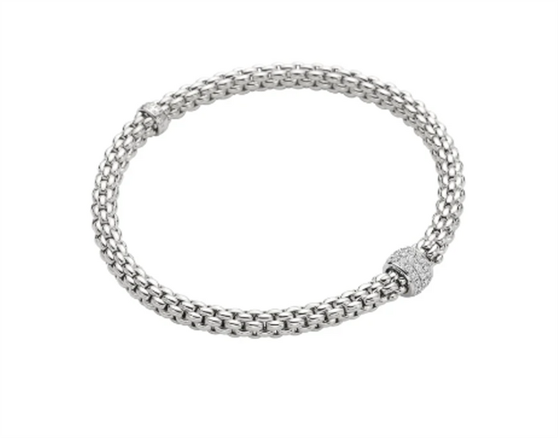 FOPE 18K White Gold Diamond Bracelet