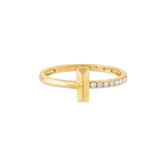 LaViano Fashion 14K Yellow Gold Diamond Ring