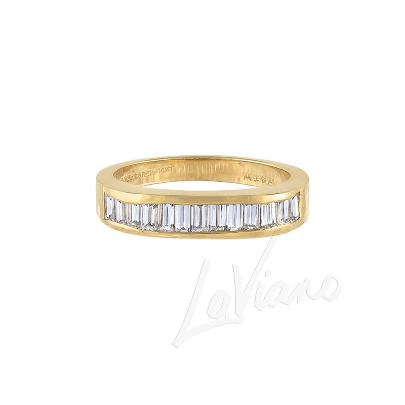 LaViano Fashion  14K Yellow Gold Diamond Wedding Band