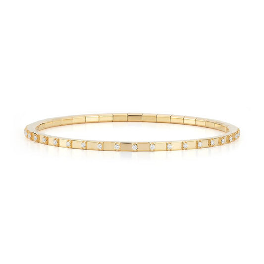 Roberto Demeglio 18K Yellow Gold Diamond Bracelet Diamonds .42 Carats