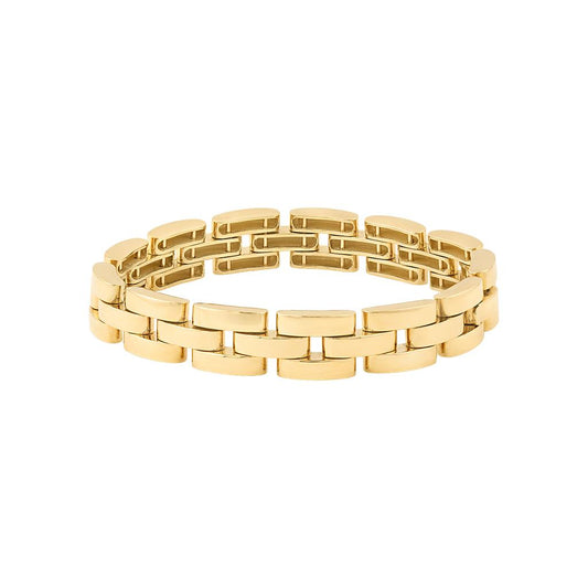 LaViano Fashion 18K Yellow Gold Link Bracelet