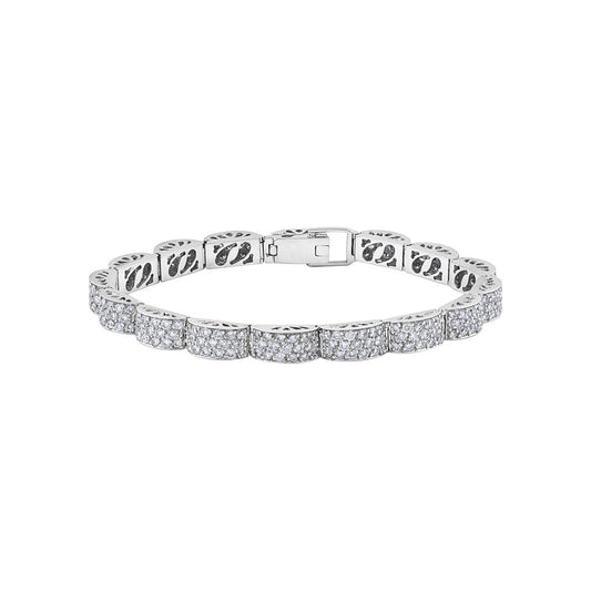 LaViano Fashion 18K White Gold Diamond Bracelet