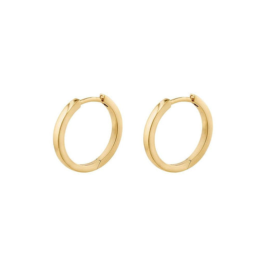 Precious Metal (No Stones) Earring