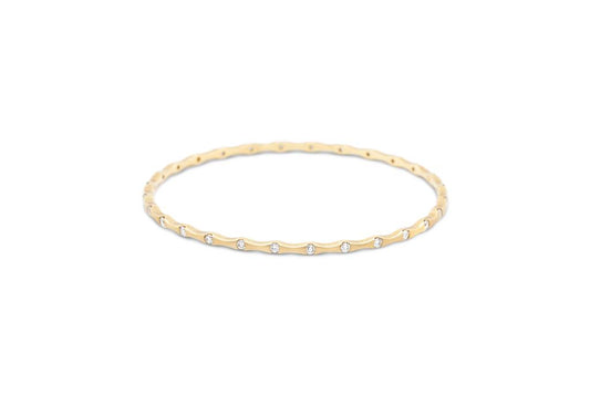 LaViano Fashion 14K Yellow Gold Diamond Bracelet 28 Diamonds 1.15 Carats
