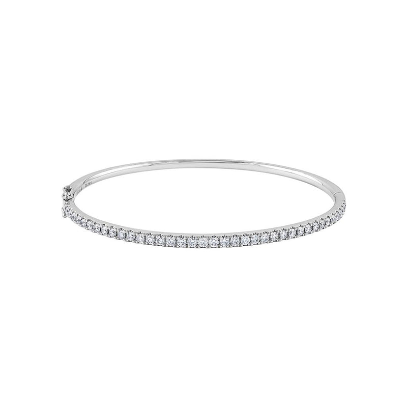 LaViano Fashion 14K White Gold Diamond Bracelet