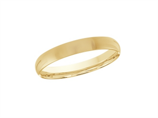 LaViano Fashion 18K Yellow Gold Wedding Band 2MM Size 7