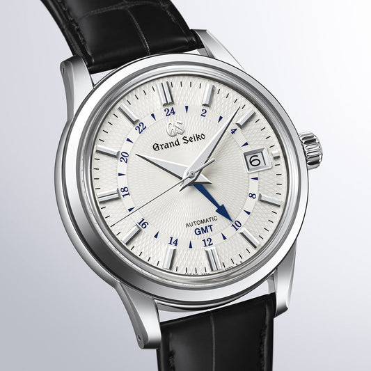 Grand Seiko SBGM255 Snow Drop - Elegance Collection Automatic GMT