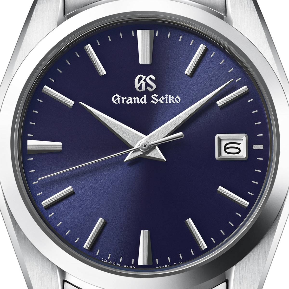 GRAND SEIKO Heritage 37mm Quartz Blue Dial on Steel Bracelet Ref