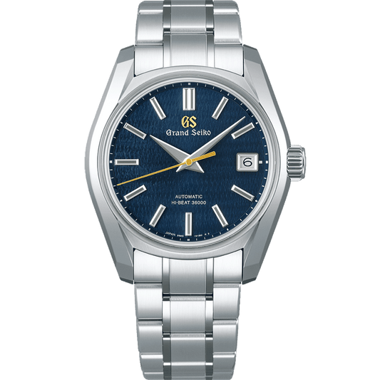 GRAND SEIKO Heritage 40mm Blue Shubun Dial Hi Beat Auto on Steel Bracelet Ref: SBGH353