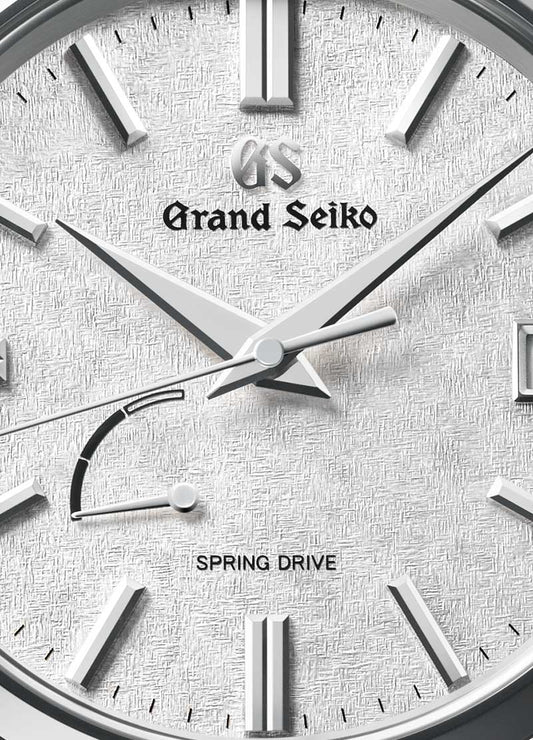 GRAND SEIKO Heritage 40mm White Dial Spring Drive Auto on Steel Bracelet  Ref: SBGA465