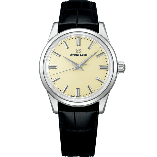 GRAND SEIKO SS MECHANICAL MANUAL WIND 3 DAY IVORY DIAL  MODEL : SBGW301
