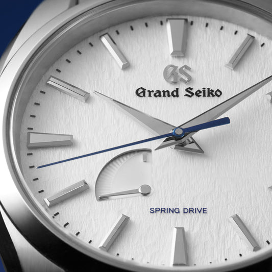 GRAND SEIKO Heritage 41mm Titanium Spring Drive Auto White Snowflake Dial    MODEL : SBGA211
