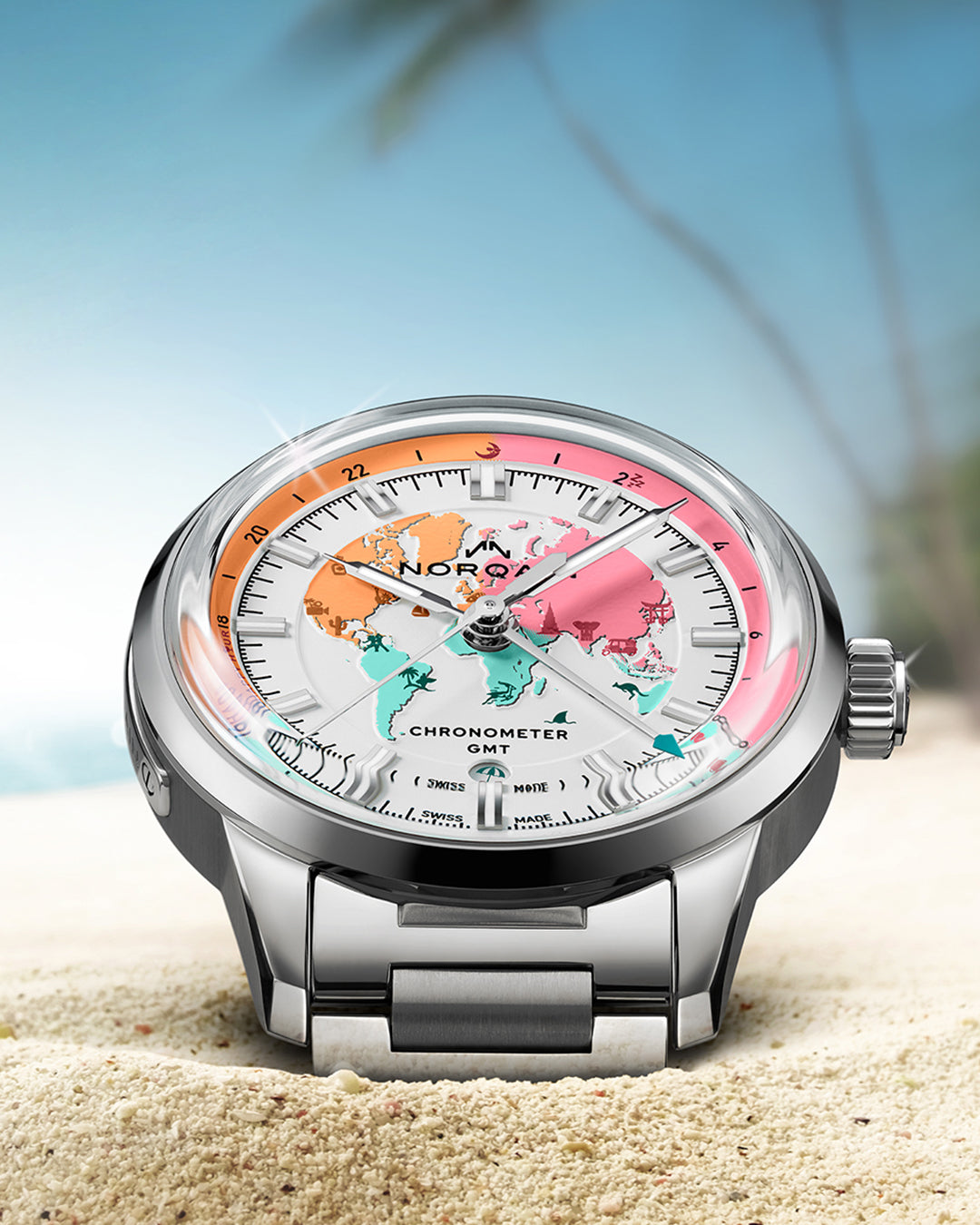 Freedom 60 Chrono 40mm Enjoy Life Special Edition - Norqain Ice