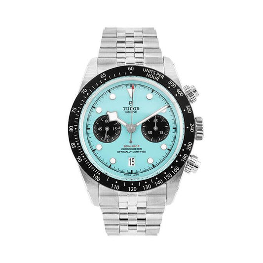TUDOR Black Bay Chrono | Turquoise Dial Watch | M79360N-0024