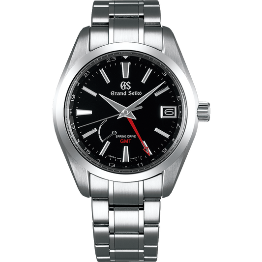 Grand Seiko Heritage Collection Black Dial Spring Drive GMT SBGE211