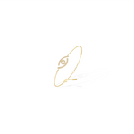 Messika 18K Yellow Gold Lucky Eye Diamond Bracelet