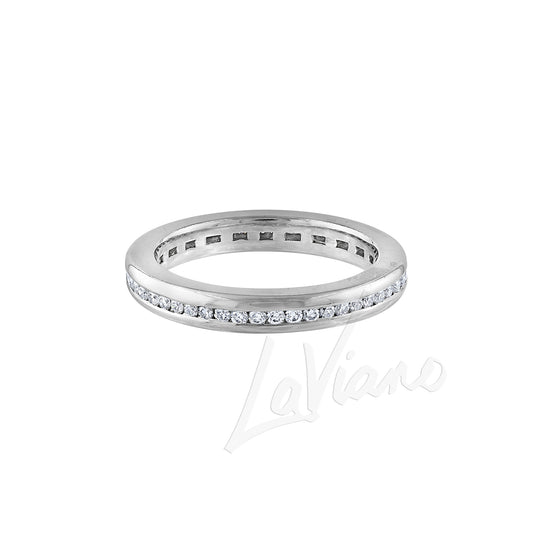 LaViano Fashion Platinum Diamond Band