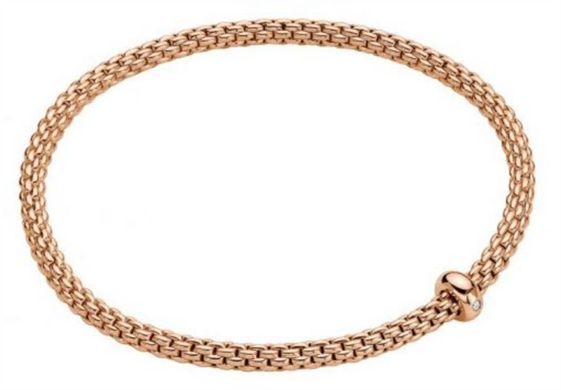 FOPE 18K Rose Gold  Bracelet Diamond