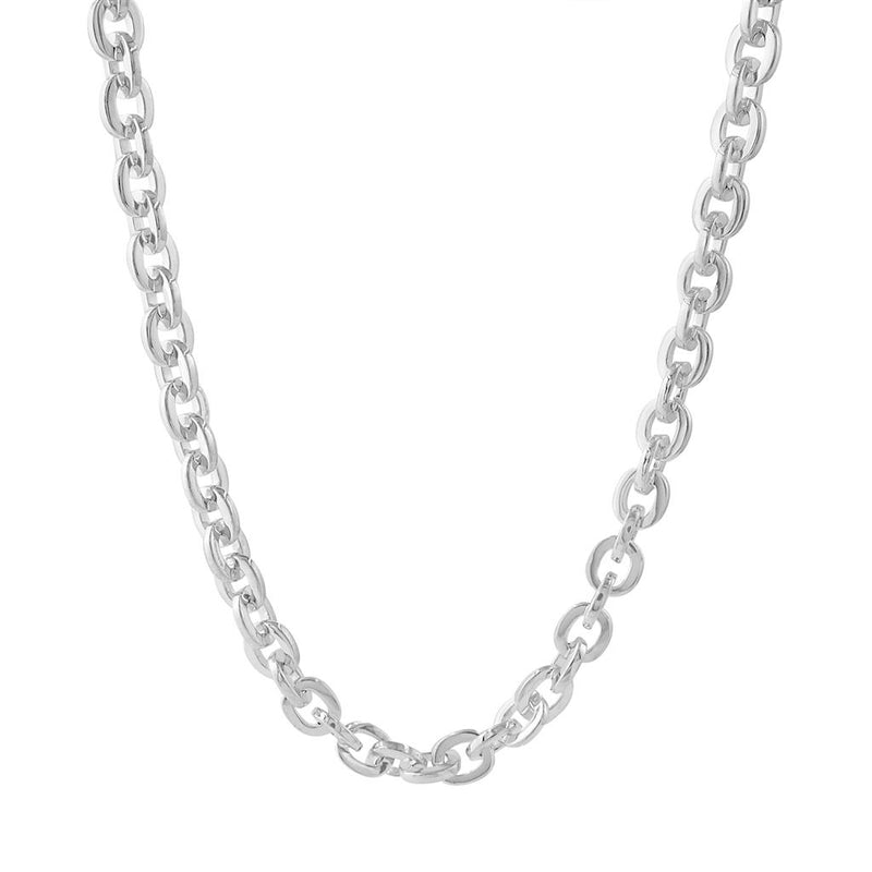 LaViano Fashion Sterling Silver Link Necklace